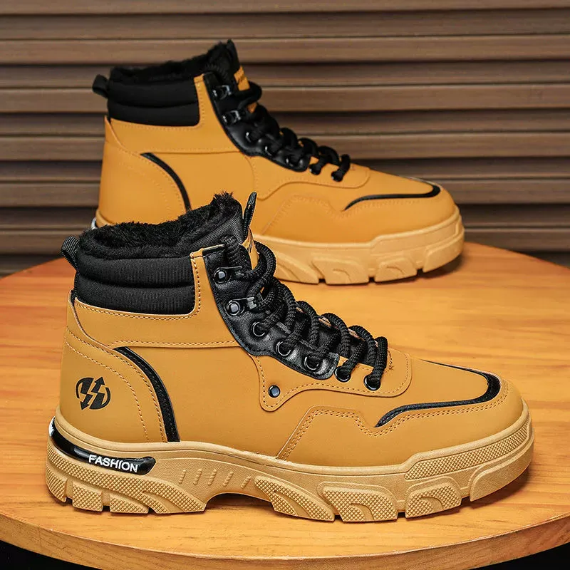 Pánské zimní kotníkové boty Fashion WinterForce H072