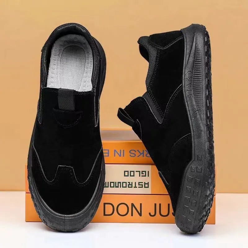 Pánské nazouvací tenisky Urban Slip Prime s nízkým střihem, textilním vnitřkem, pružnými bočními panely a odolnou podrážkou pro každodenní nošení. - fotka 3