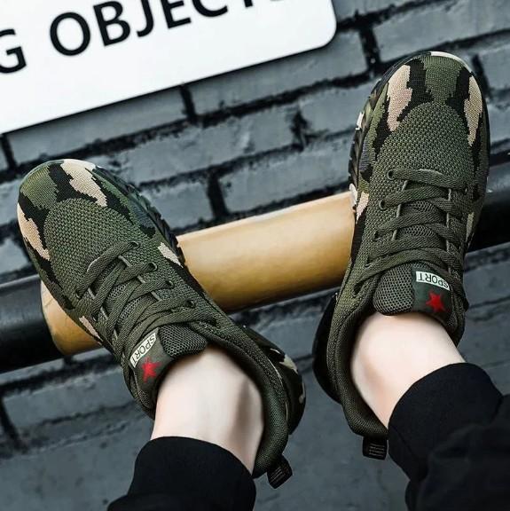 Pánské maskáčové tenisky Urban CamoRun - fotka 3